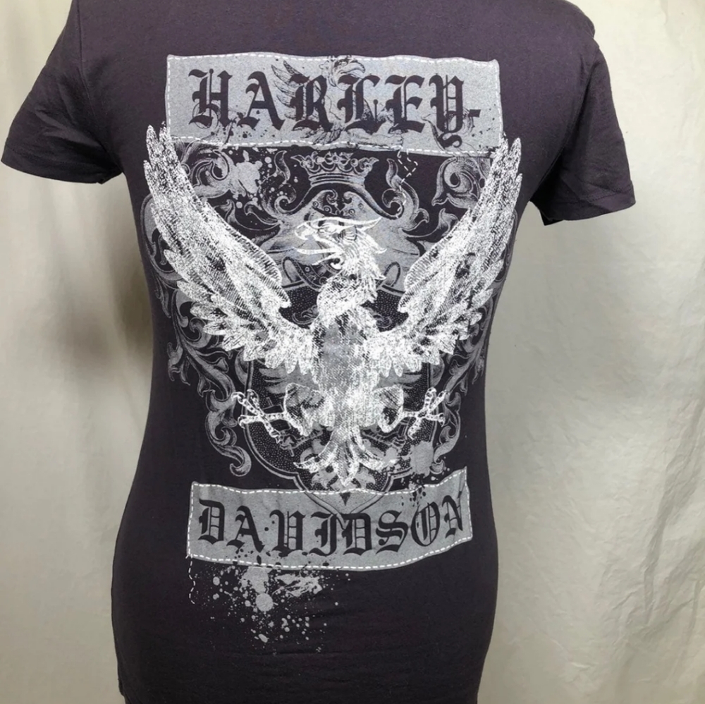 Harley-Davidson Eagle Print Tee - image 2